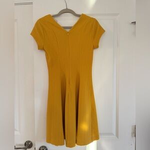 Banana Republic Mustard Mini Dress